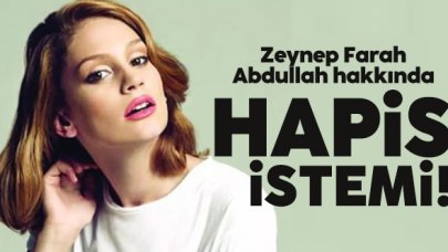 Zeynep Farah Abdullah hakkında 4 yıla kadar hapis istemi