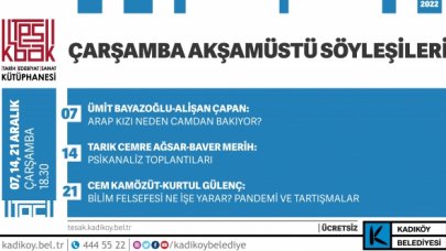 TESAK'ta aralık ayı söyleşileri bekliyor