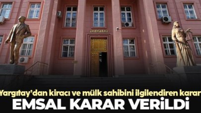 Yargıtay'dan kiracı ve mülk sahibini ilgilendiren emsal karar