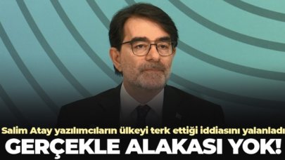 Cumhurbaşkanlığı İnsan Kaynakları Ofisi Başkanı Doç. Dr. Salim Atay: Gerçekle alakası yok!