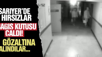 Sarıyer'de yok artık dedirten olay! Okuldaki bağış kutusunu çaldılar