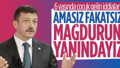 Hamza Dağ'dan çocuk gelin iddiasına: Bu hadisenin üzerine kesinlikle gideceğiz