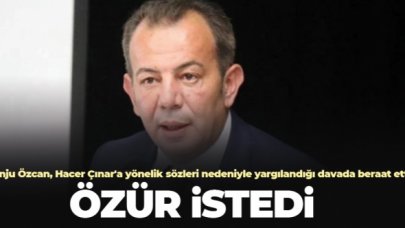 Tanju Özcan beraat etti: Hacer Çınar'dan özür istedi