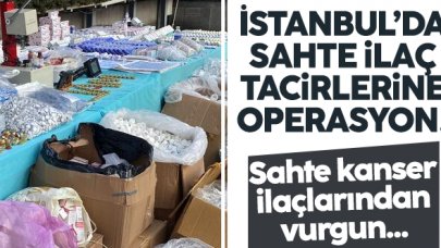 Sahte kanser ilacı tacirlerine operasyon: 4 şüpheli yakalandı
