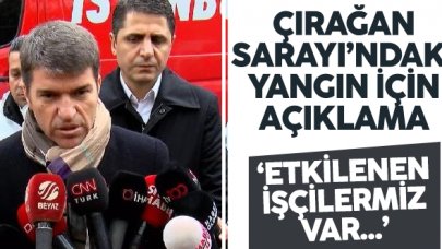 Beşiktaş Kaymakamı: 3 işçimiz etkilendi