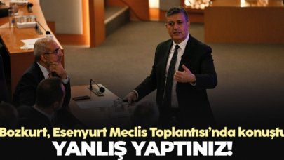 Esenyurt Belediye Başkanı Kemal Deniz Bozkurt: Yanlış yaptınız!