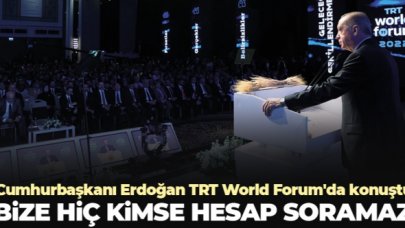Cumhurbaşkanı Erdoğan: Bize hiç kimse hesap soramaz