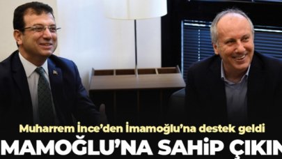 Memleket Partisi Genel Başkanı Muharrem İnce: İmamoğlu'na sahip çıkın!