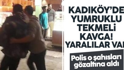 Kadıköy Caferağa Mahallesi'nde iki grup arasında kavga: 2 yaralı