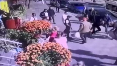 Metruk binadaki hırsızı yakalayıp kendi bıçağıyla yaraladı