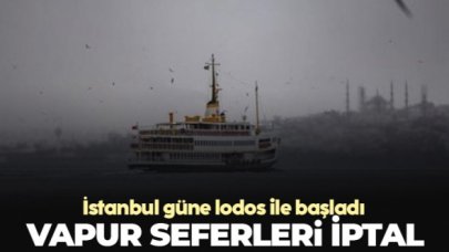 İstanbul ve İzmir'de deniz ulaşımı durdu