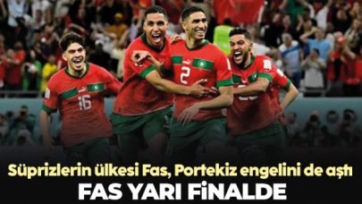 Fas yoluna dolu dizgin devam ediyor! Portekiz'de elendi