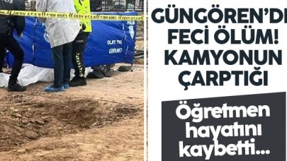 Güngören'de feci ölüm! Kamyon çarpan Osman Pat hayatını kaybetti