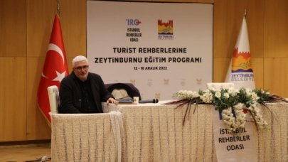 Zeytinburnu'nda 200 rehber sertifika aldı