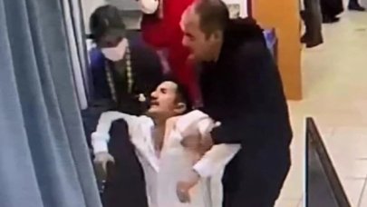 Gaziantep'te sağlıkçılara saldıran kişi kalp krizi geçirdi