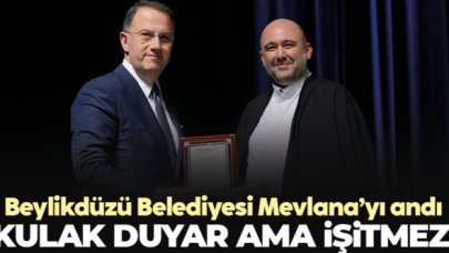 Beylikdüzü Belediyesi Mevlana'yı andı