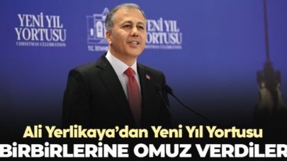 İstanbul Valisi Ali Yerlikaya  Çırağan Sarayı'nda 'Yeni Yıl Yortusu' resepsiyonu düzenlendi