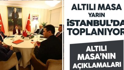 Ekrem İmamoğlu'na verilen siyasi yasak kararı sonrası Altılı Masa büyük bir miting yapacak