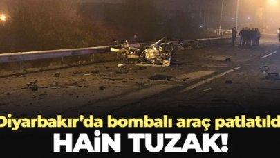 Diyarbakır'da teröristlerden hain tuzak!