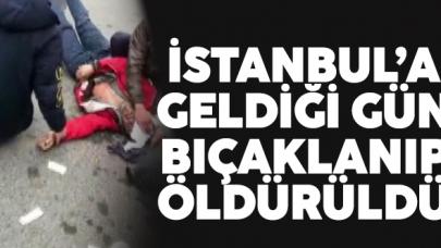 Gaziantep'ten Güngören'e geldiği gün öldürüldü!