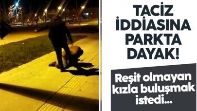 Arnavutköy'de reşit olmayan kızla buluşmak isteyen kişiye parkta dayak