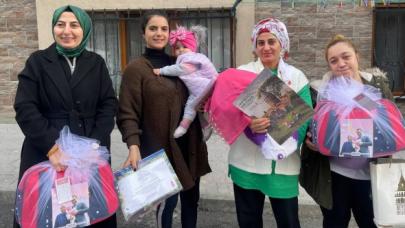 Beyoğlu'nda bebek ziyareti