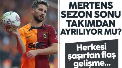 Galatasaray'da flaş gelişme! Dries Mertens ayrılıyor mu?