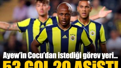 Ayew'den sol kanat isteği
