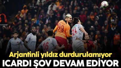 Galatasaray'da Mauro Icardi şov devam ediyor!