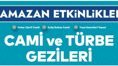 Kartal Belediyesi’nden Ramazan ayında vatandaşlara cami ve türbe ziyareti