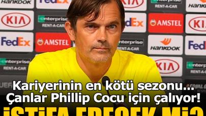 Phillip Cocu Fenerbahçe'den istifa edecek mi? Korkutucu istatistik
