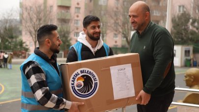 Kartal Belediyesi’nden ilçedeki okullara spor malzemesi desteği
