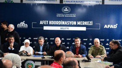 Bakan Soylu, Malatya'da değerlendirme toplantısına katıldı