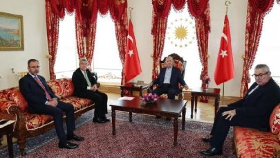 Cumhurbaşkanı Erdoğan, Uluslararası Olimpiyat Komitesi Başkanı Bach'i kabul etti 