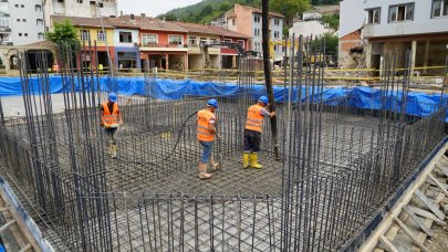 Damada ihale yağıyor