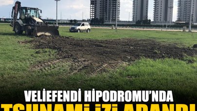 Veliefendi'de tsunami izi arandı