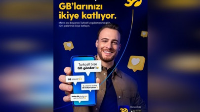 Turkcell 30. yılında GB'ları ikiye katlıyor