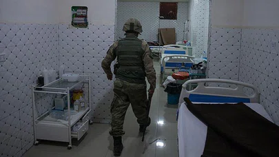 İşte Teröristlerin Afrin'deki Tam Teşekküllü Yer Altı Hastanesi