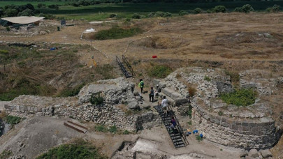 Daskyleion Antik Kenti'nin görünürlüğü surların ortaya çıkmasıyla artacak
