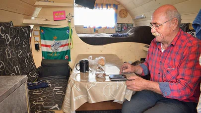 Traktörünü Karavana Çevirdi; Dünya Kupası İçin Rusya Yollarına Düştü