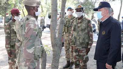 Akar ve TSK komuta kademesinden komandolara ziyaret