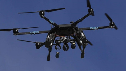 Kara birliklerinin silahı havan, dronla havalandı