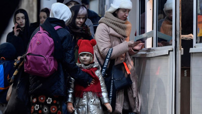 Savaş mağdurlarının Ukrayna'dan ayrılışı sürüyor