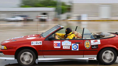 15. Europa-Orient/Doğu-Batı Dostluk ve Barış Rallisi Türkiye'ye ulaştı