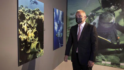 Türkiye'nin su altı zenginliğini gösteren 'Mavi Miras' sergisi başkentte açıldı