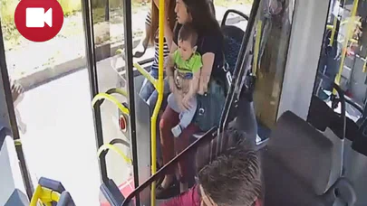 Kahraman Şoför Yaralı Bebek Ve Annesini Hastaneye Yetiştirdi