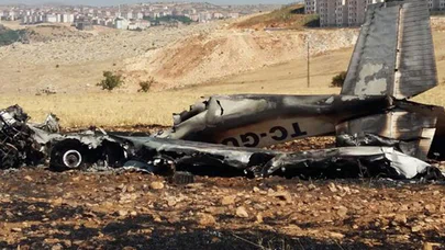 Eğitim Uçağı Düştü!