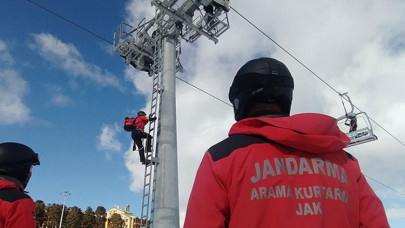 JAK timleri çam ormanlarıyla kaplı Cıbıltepe'de güvenli kayak tatili için hazır