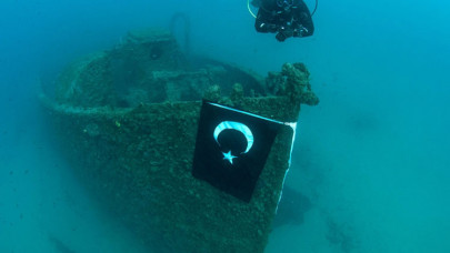Çanakkale batıklarına dalanlar 107 yıl önceki savaşın izlerini yakından görüyor