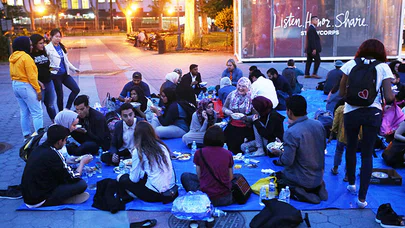 New York'ta Sokak İftarı